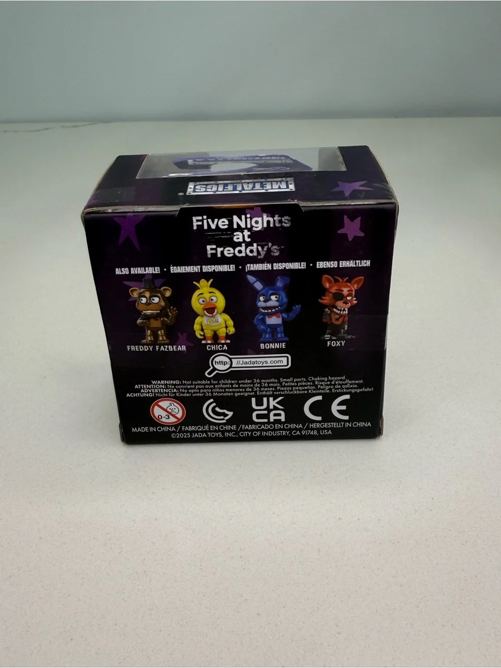 Jada METALFIGS Five Nights at Freddy's Bonnie 2 inch Die-Cast Figure #85245